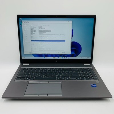 HP ZBook Fury 15.6in G8 FHD i9-11950H 1TB SSD 32GB RAM NVIDIA RTX