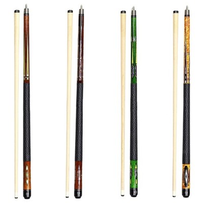 1/2 Split Billard Cue Holz 2 Abschnitte Pool Cue Stick für Bar House Office