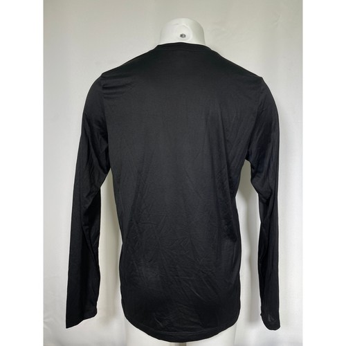 Los Angeles Lakers NBA Nike Dri-FIT Long Sleeve Black T-Shirt Men's LARGE - Picture 7 of 10