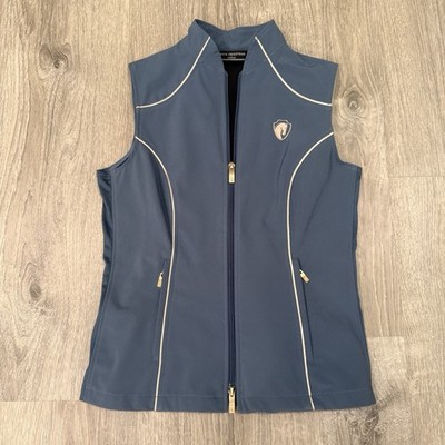 Arista Equestrian Iconic Bit Vest Citadel Light Blue Riding Vest  Women Medium