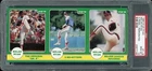 1986 Star Ryan Baseball #7-9 Nolan Ryan 3 Panel Perforated PSA 10
