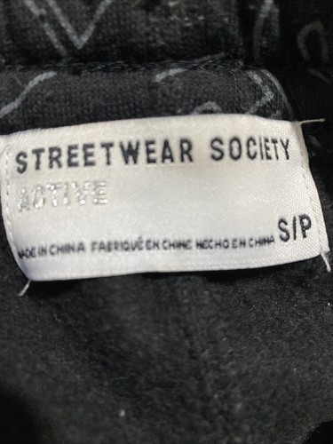 Youth Streetwear Society Good Vibes Jogger Pants Size Small - Picture 8 of 9