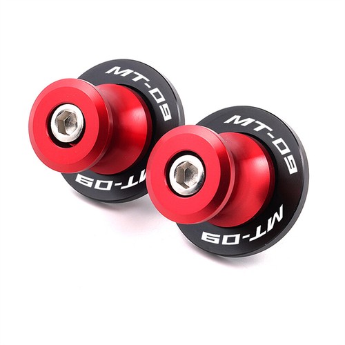 6mm Swingarm Spool Sliders For Yamaha MT-09/FZ09 (2013-2024) - Aluminum Pair, Anodized Finish 5 thumbnail image