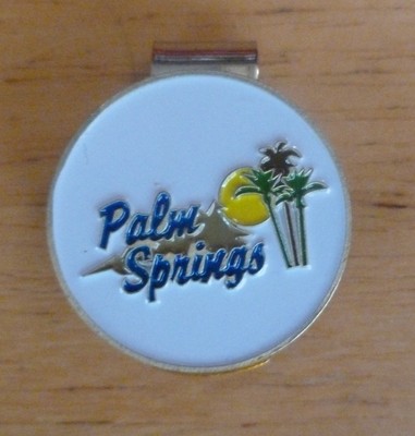 Palm Springs 1'' Golf Ball Marker & hat clip