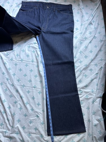 Vintage Levis 646 Bell Bottoms Denim Jeans 40x32 Made in USA Orange Tab 70er 80er - Bild 4 von 11