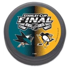 2016 PITTSBURGH PENGUINS vs SAN JOSE SHARKS STANLEY CUP FINALS PUCK - #Win_#7L