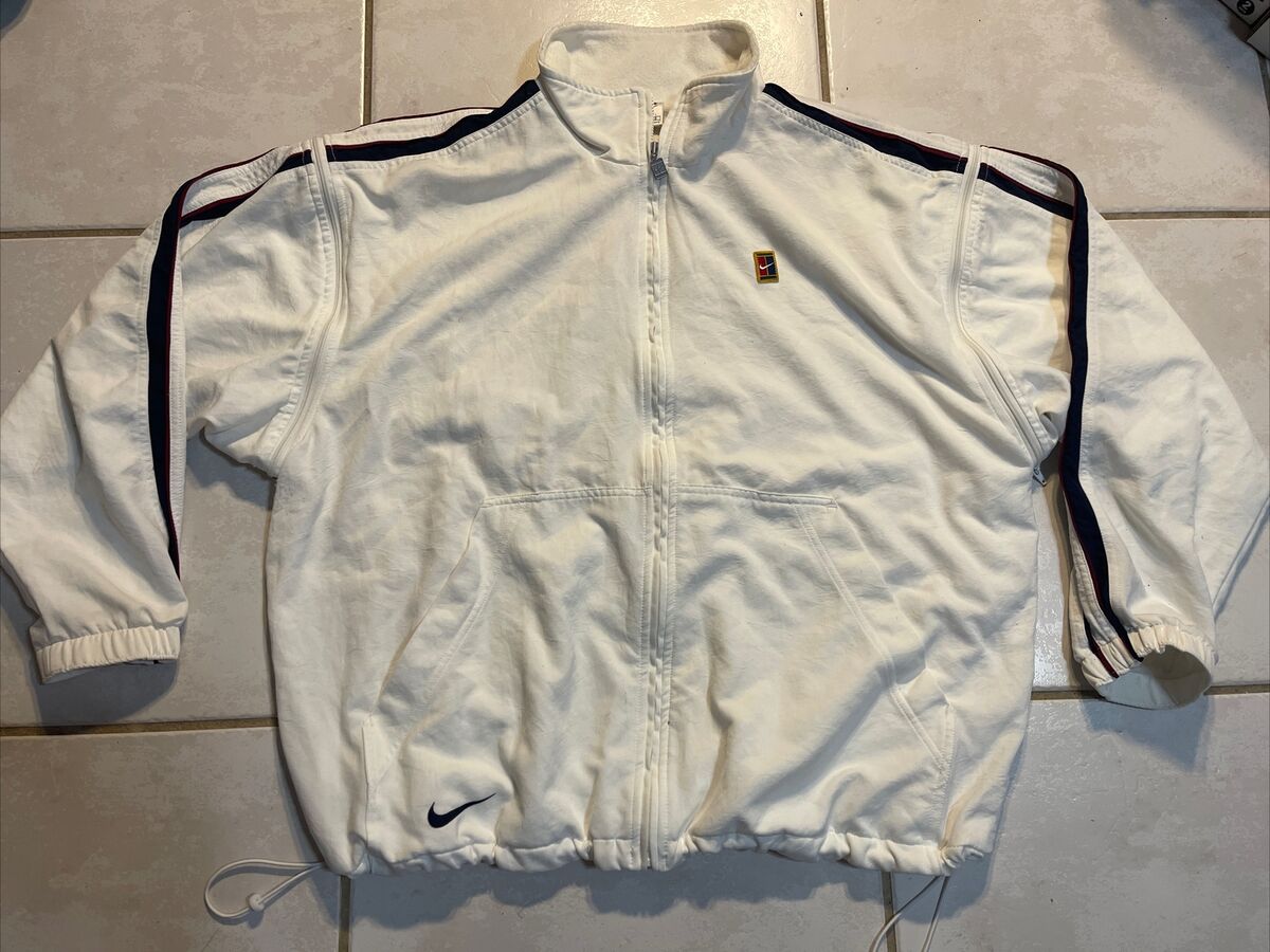 Vintage 90's NIKE Challenge Court Full Zip Lined Tennis Vintage 90's NIKE Challenge Court Full Zip Lined Tennis