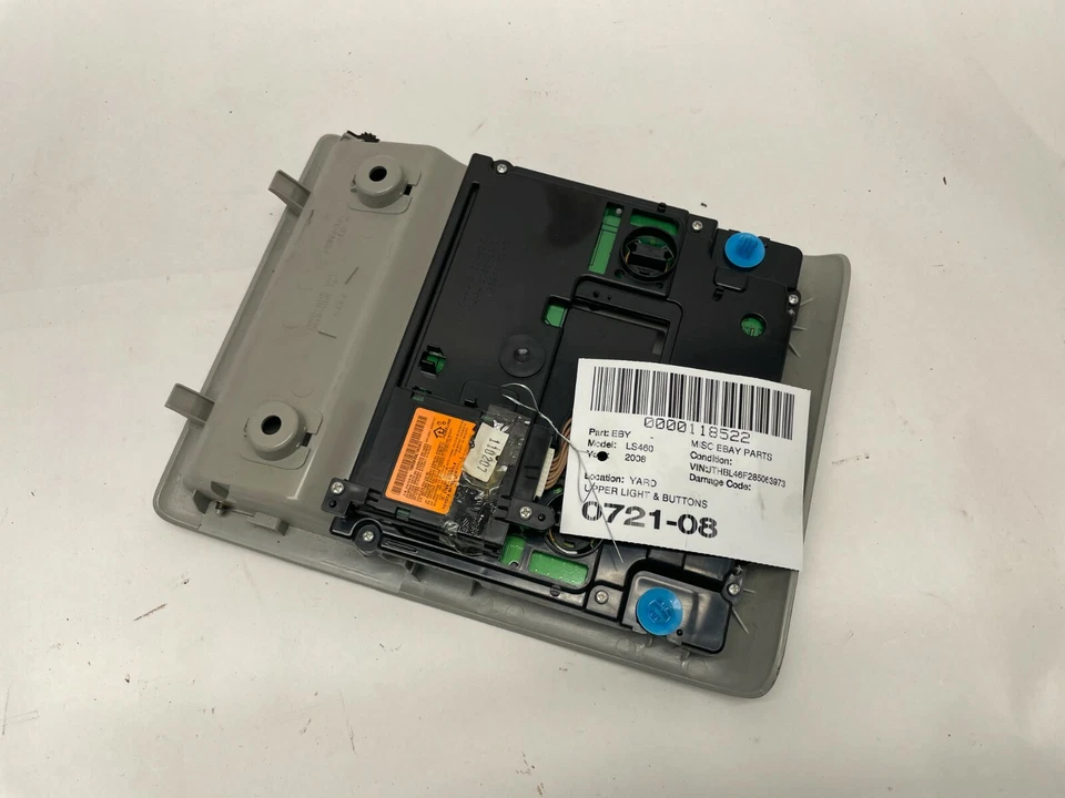 LEXUS LS460 LS460L LS600H 2007-2009 - LÁMPARA DOMO DELANTERA OEM Foto 4 de 4