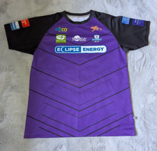 Halifax RLFC Panthers Rugby League purple 2020 away kit shirt. Size XL