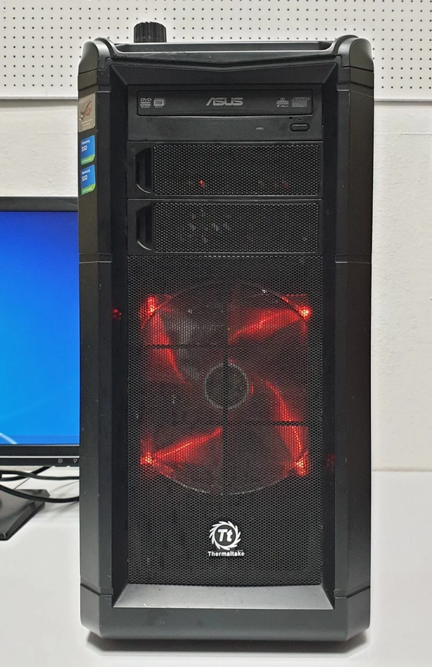 ASUS Gamer Windows 7 PC 1750GB 16GB 4x 3,40GHz Computer GTX 650 Ti 1GB HDMI USB3 - Bild 3 von 4