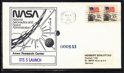 Space Shuttle STS-5 Start Ames Research Center, Montain View 11.11.82