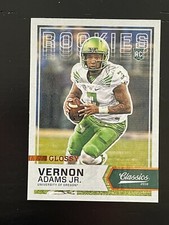 2016 Classics Glossy Vernon Adams Jr.  Rookie Card #284