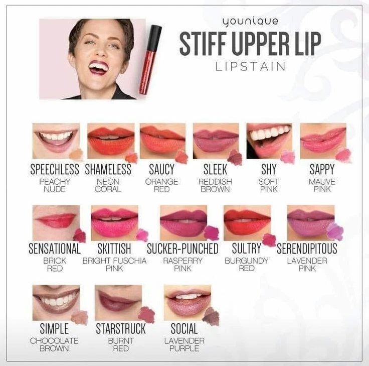 💜“Sappy” Younique Stiff Upper Lip stain moodstruck minerals makeup rrp £25 💜 - Image 2 of 2