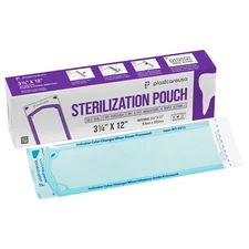 400 3.25" X 12" Self Sterilization Pouches Autoclave Sterilizer Bags Latex Free
