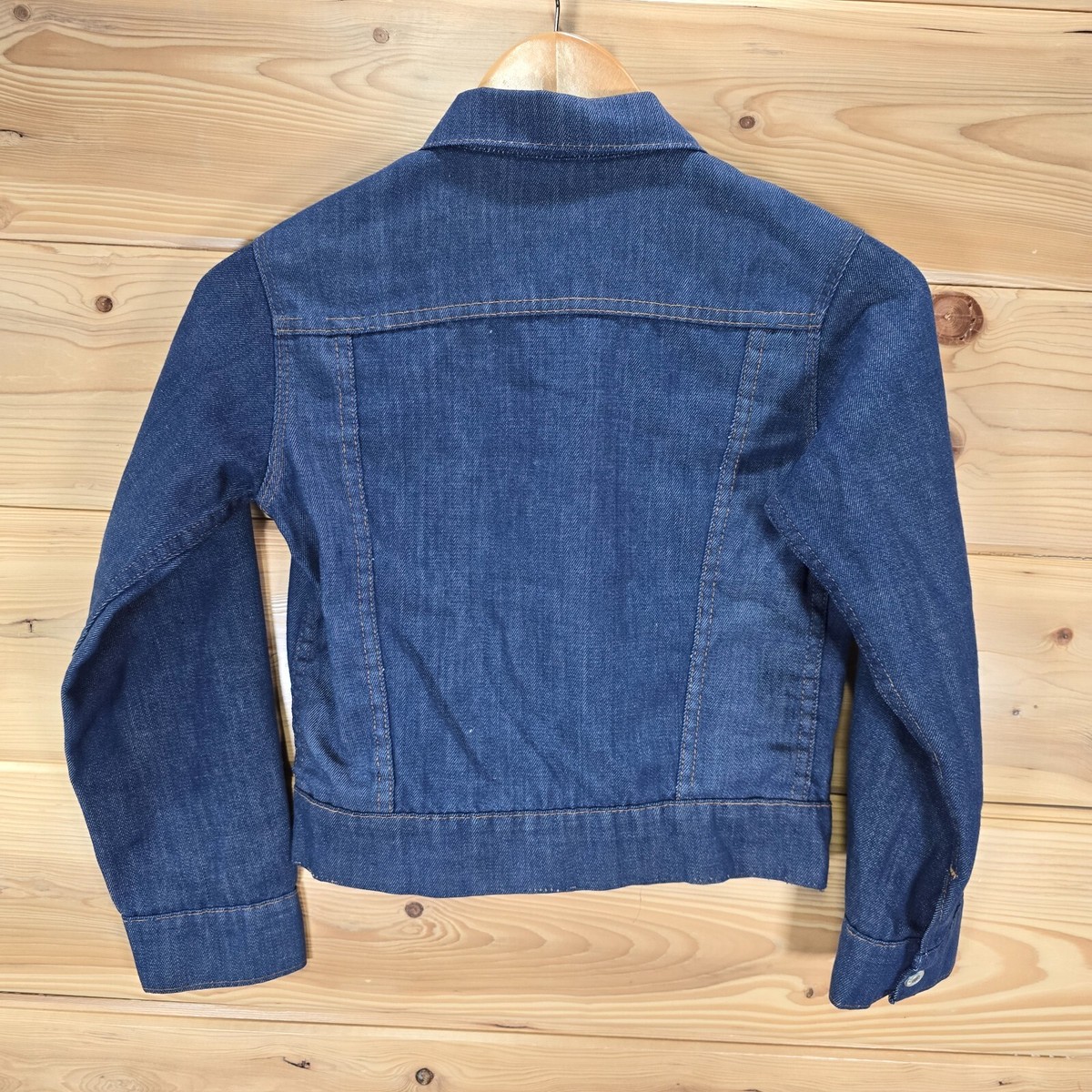 VTG JC Penney Towncraft Selvedge Denim Trucker Jacket Youth