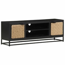 Camerina TV Cabinet 120x30x40  Solid  Wood,TV Stand Unit,TV Cabinet,TV M5B4