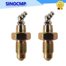 2X Adjust Fitting Grease Valve 425505 4255055R For Hitachi John Deere Excavator