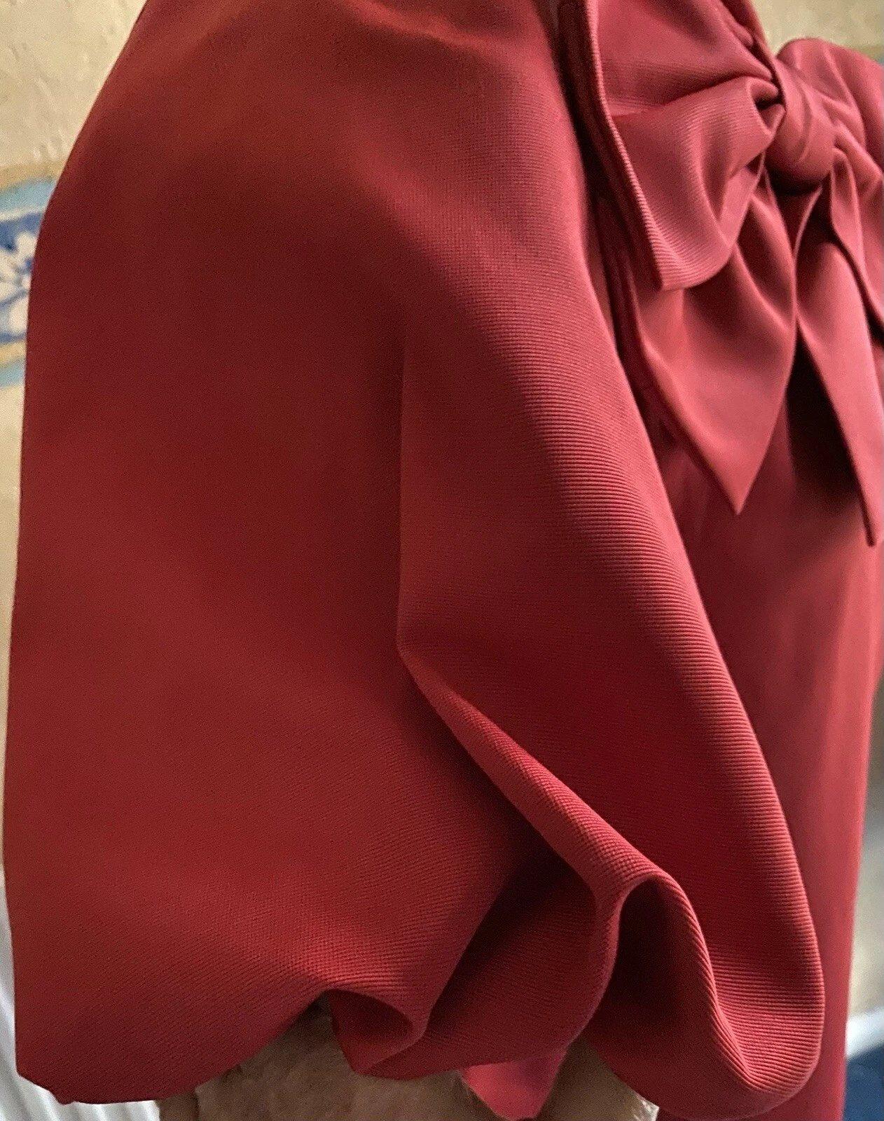 ABITO ROSSO KATE SPADE DOROTHY TAGLIA XS