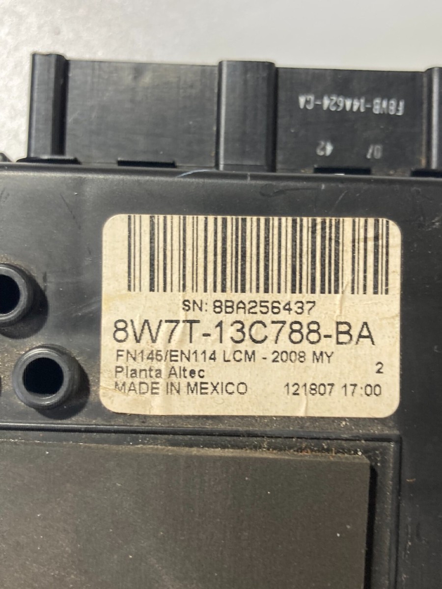 08 - 11 Crown Victoria Grand Marquis Lighting Control Module
