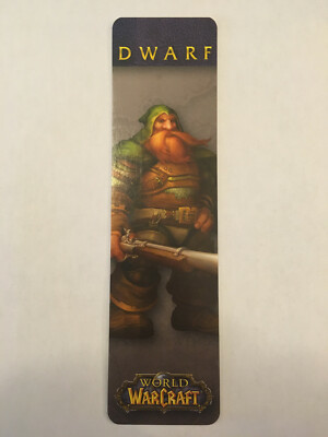 World Of Warcraft  Bookmark - Dwarf
