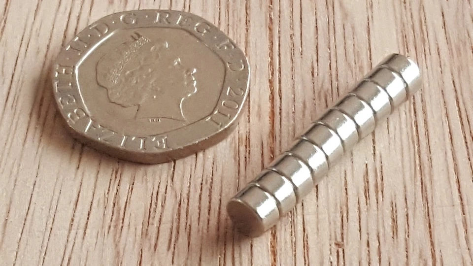 Neodymium Disc Magnets 5mm Dia 3mm Thick N50 Strong Round Magnet Warhammer Model