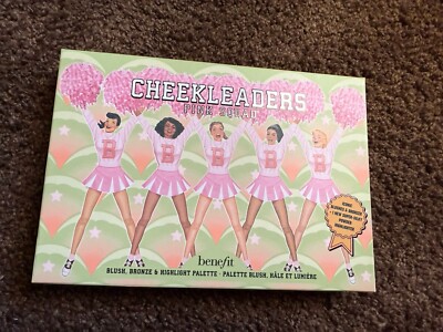 Benefit Cheekleaders Pink Squad Blush Bronze Highlight Palette - NEW