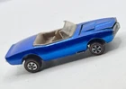 WOW VGC 1968 Custom Firebird USA  Blue Color Original Redline HotWheels Car READ