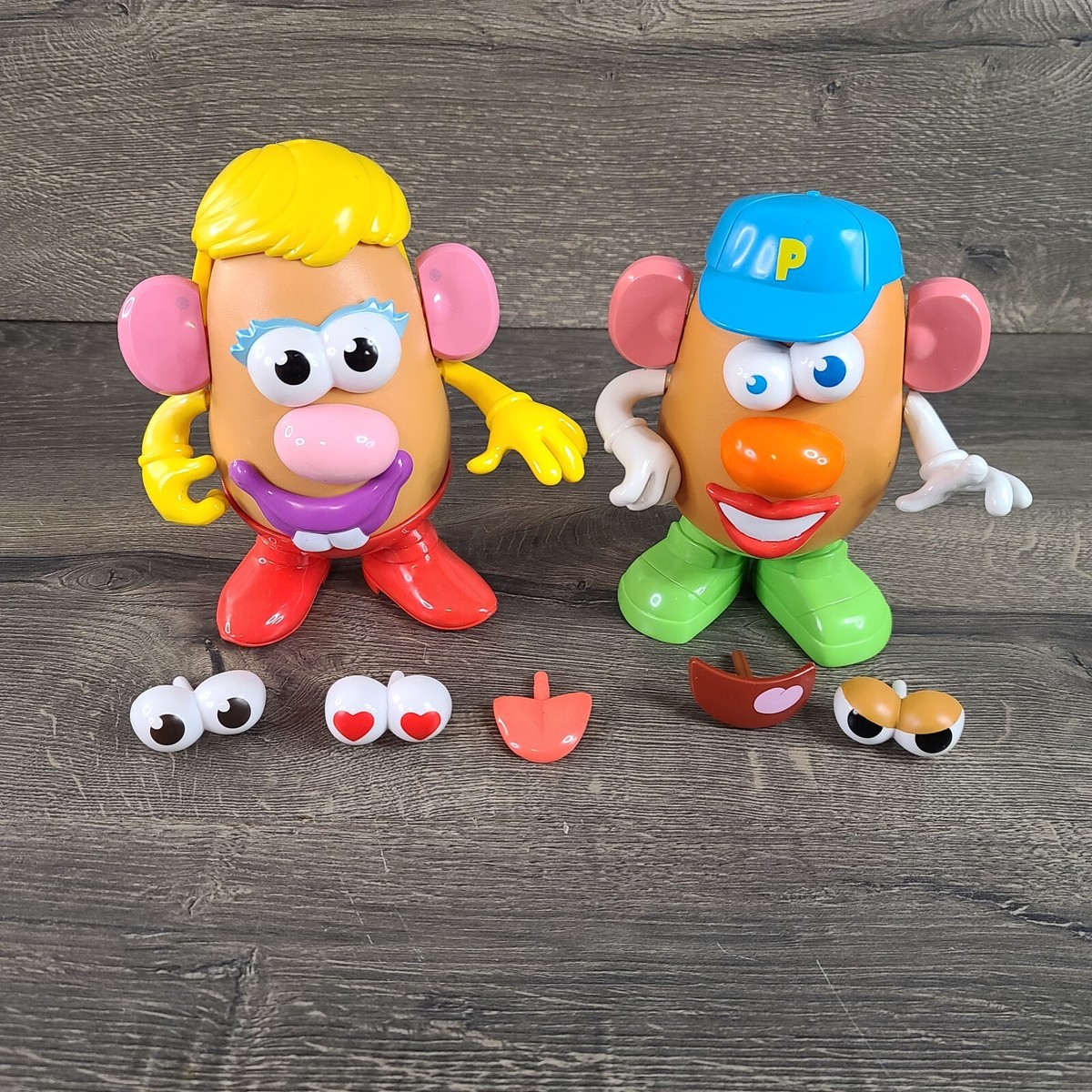 Playskool Potato Head Parts and Body Part Lots Arms Eyes Lips Ears