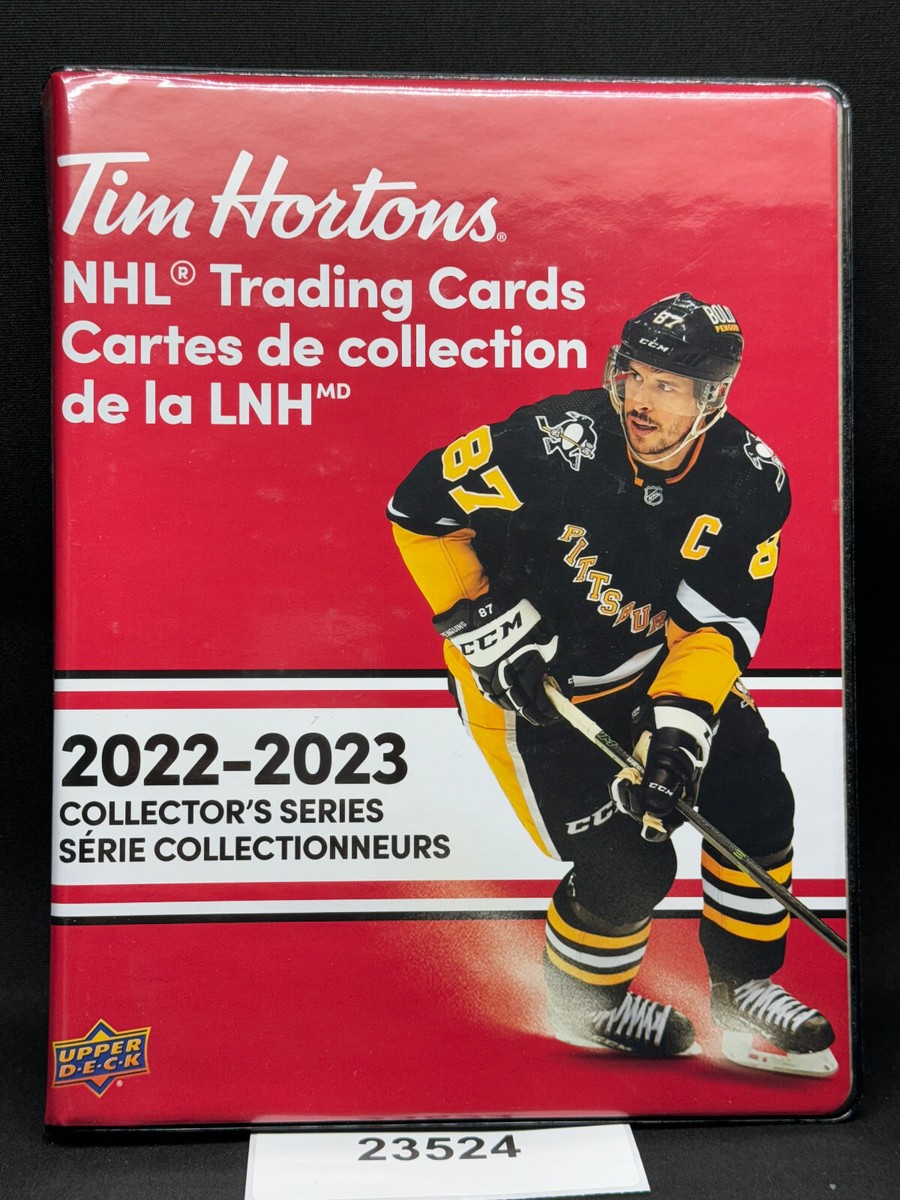 Upper Deck Hockey 2022-23 Tim Horton's Complete Set In Binder 270 Cards  23524