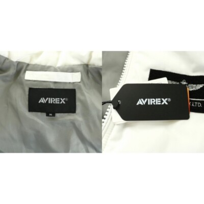 Avirex USMC Utility Padding Jacket Blouson Padded Zip Up Avirex USMC Utility Padding Jacket Blouson Padded Zip Up