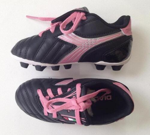 Crampons Diadora Brasil Elite Tech LPX – Noir Sur Noir – US 11 – Neuf