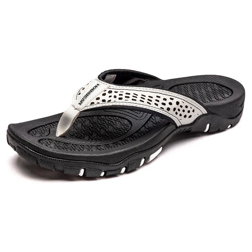 Herren Flip Flops Sportliche Sandalen Outdoor Beach Arch Support Thong Slipper - Bild 23 von 37