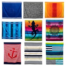 Large Double Sponge Sea Towel 100% Cotton Towel 140x165cm