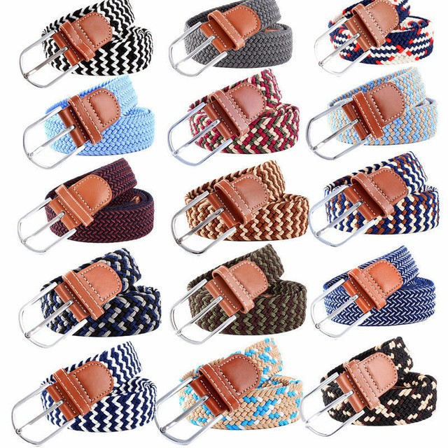 ladies woven belt