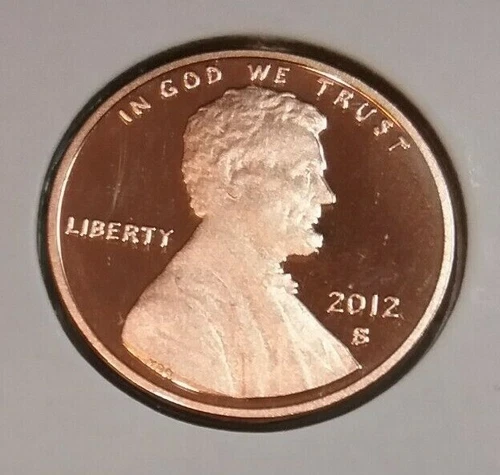 2012-P Lincoln Shield Cent — photo from the most recent tracked eBay sale