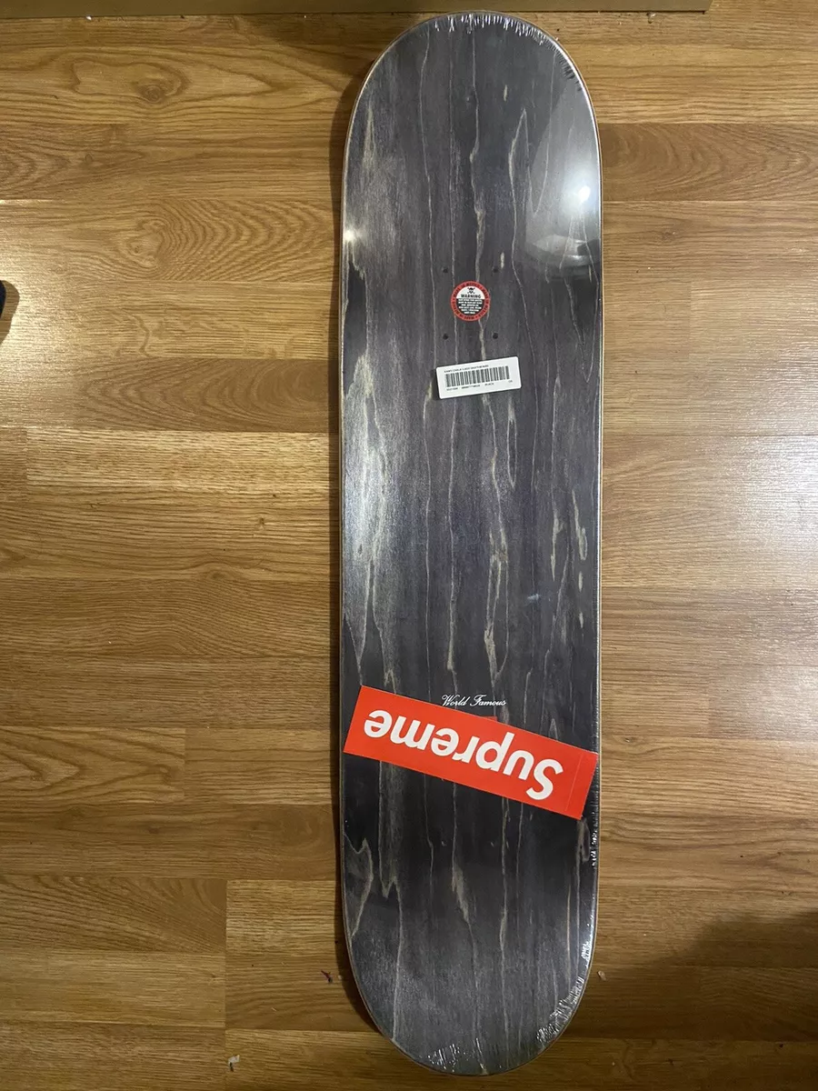 Supreme KAWS Chalk Logo Skateboard Deck Red