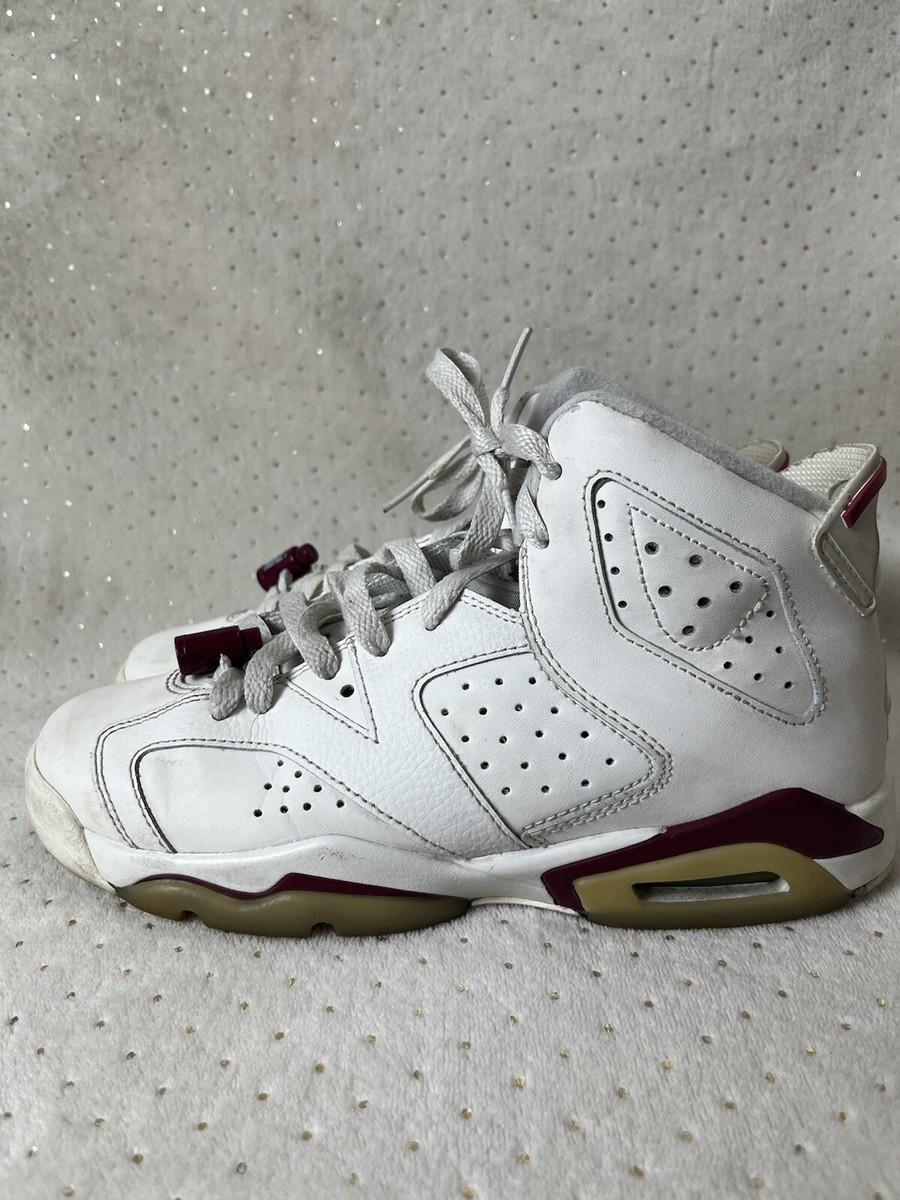 Nike Air Jordan 6 VI Retro OG Maroon 836342-115 Size 5.5Y  display picture 1