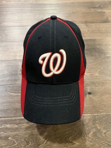 Vintage Nike Mens MLB Washington Nationals Adjustable Strapback Hat Wool Cap - Picture 2 of 12