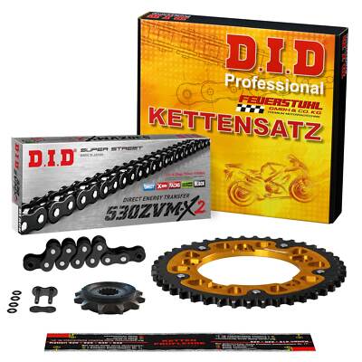 Kettensatz Yamaha YZF-R1 (RN01) 98-99, DID ZVM-X2 SUPER B&B, X-Ring, Stealth G