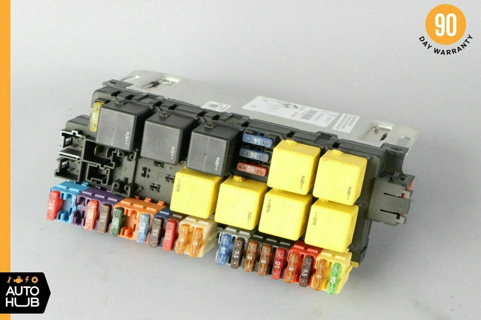03-12 Mercedes R230 SL500 SL550 SLR Front Left SAM Fuse Box Control Module OEM