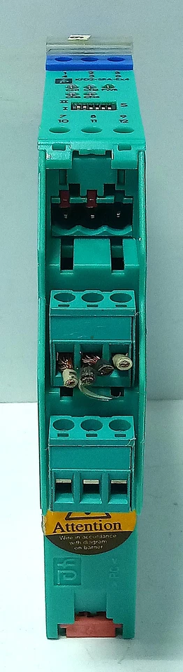 Pepperl KFD2-SRA-EX4 50988S 20-30 V DC Switch Amplifier for Safety Barrier - Image 4 of 4