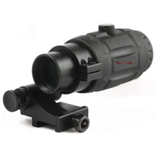 Vector Optics 3X Magnifier Holographic Red Dot Sight Scope Flip to Side QD Mount