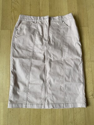   Himmelblau Midirock Rock für Damen Gr. 40, Farbe Nude,   