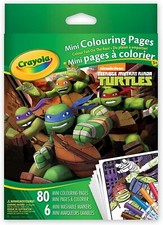 Crayola Mini Colouring Pages, Teenage Mutant Ninja Turtles, Gifting