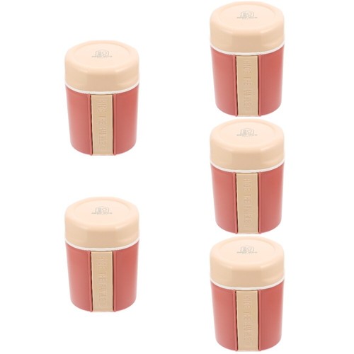5pcs Reise -Suppenbecher Mikrowellen -Suppenbehälter Food Jar mit Löffel - 第 9/12 張圖片