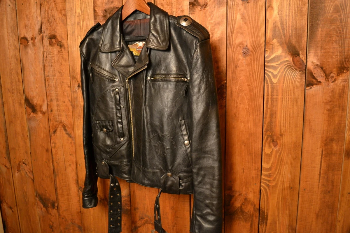 Ebay vintage leather clearance jacket