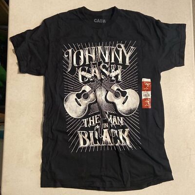 Johnny Cash Men's T-Shirt Medium #SH087 | eBay