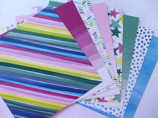 8 Blatt Stampin Up DSP "Bezaubernd Bunt" 15 2x15 2cmx/6x6inch REST