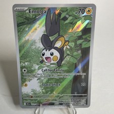 Pokémon TCG Emolga 112/086 - SV: Black Bolt Full Art English Near Mint on eBay