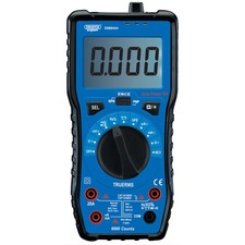 Draper Auto Manual Ranging CAT IV Digital Multimeter LCD backlit Screen 92433